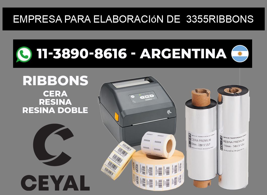 empresa para elaboración de 3355ribbons