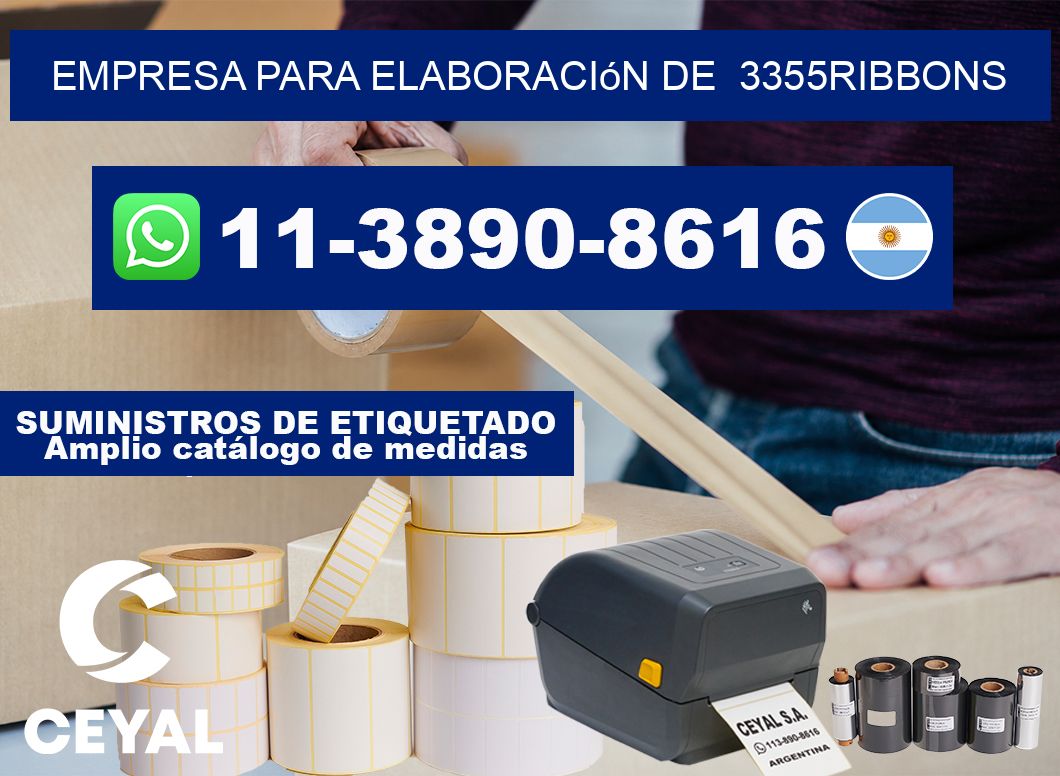 empresa para elaboración de 3355ribbons