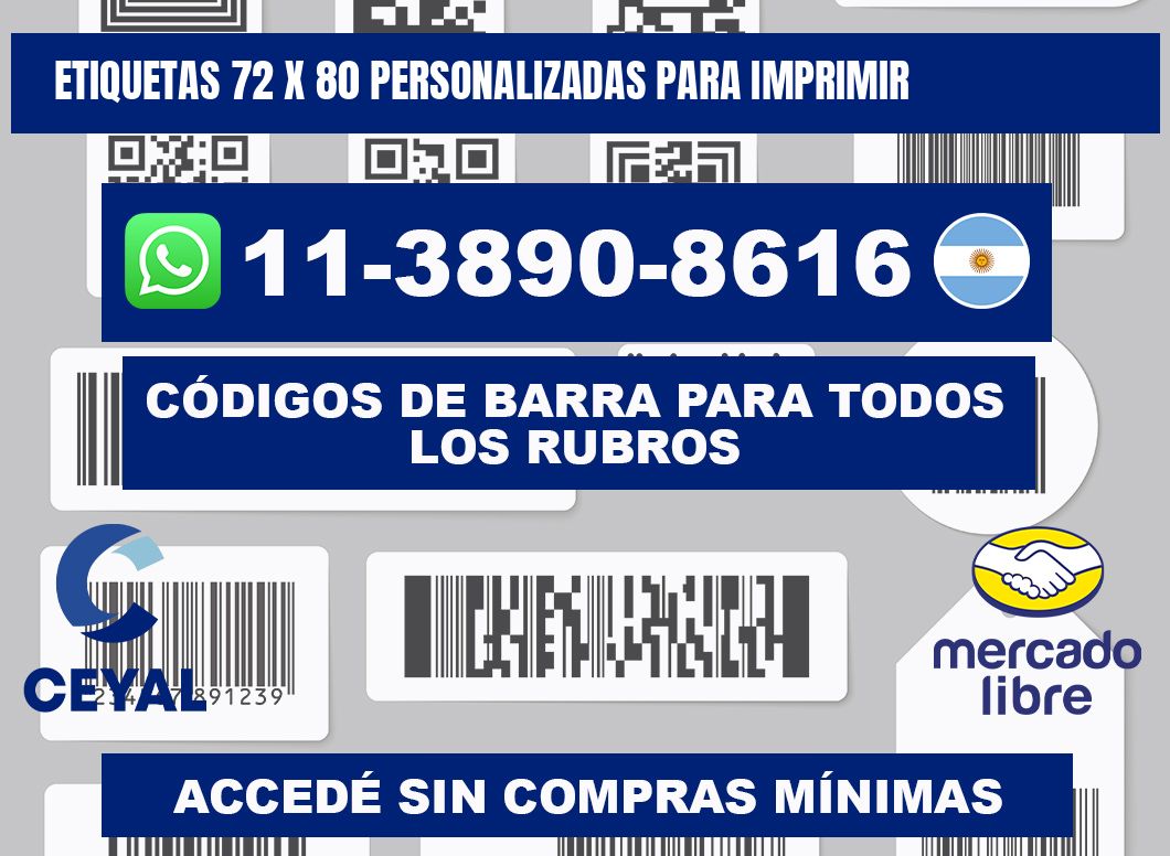 etiquetas 72 x 80 personalizadas para imprimir