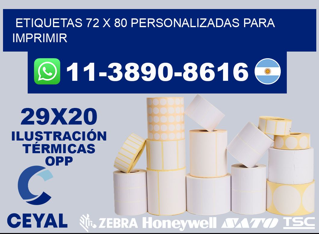 etiquetas 72 x 80 personalizadas para imprimir