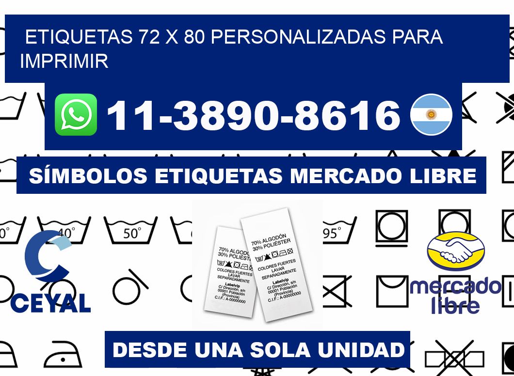 etiquetas 72 x 80 personalizadas para imprimir