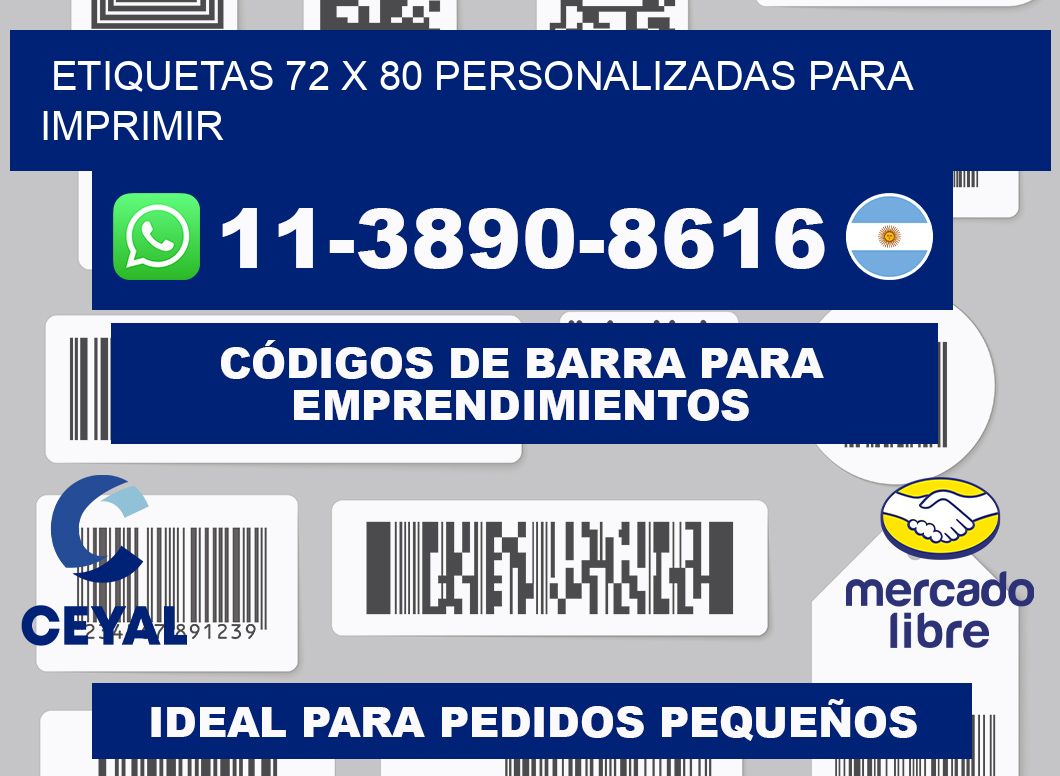 etiquetas 72 x 80 personalizadas para imprimir