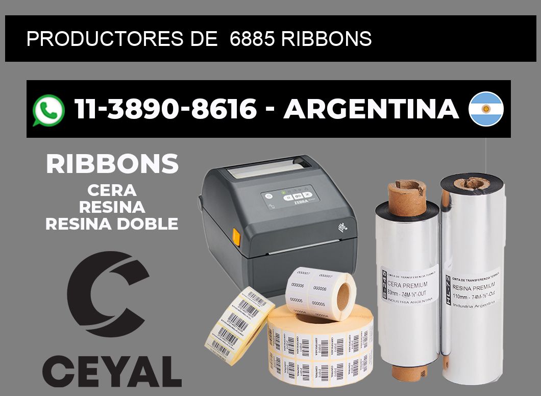 productores de  6885 ribbons
