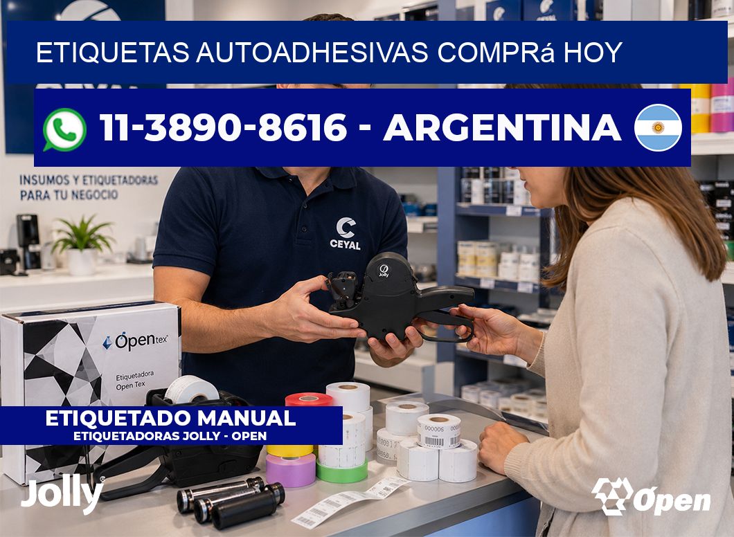 ETIQUETAS AUTOADHESIVAS Comprá hoy