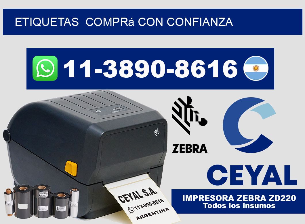 ETIQUETAS  Comprá con confianza