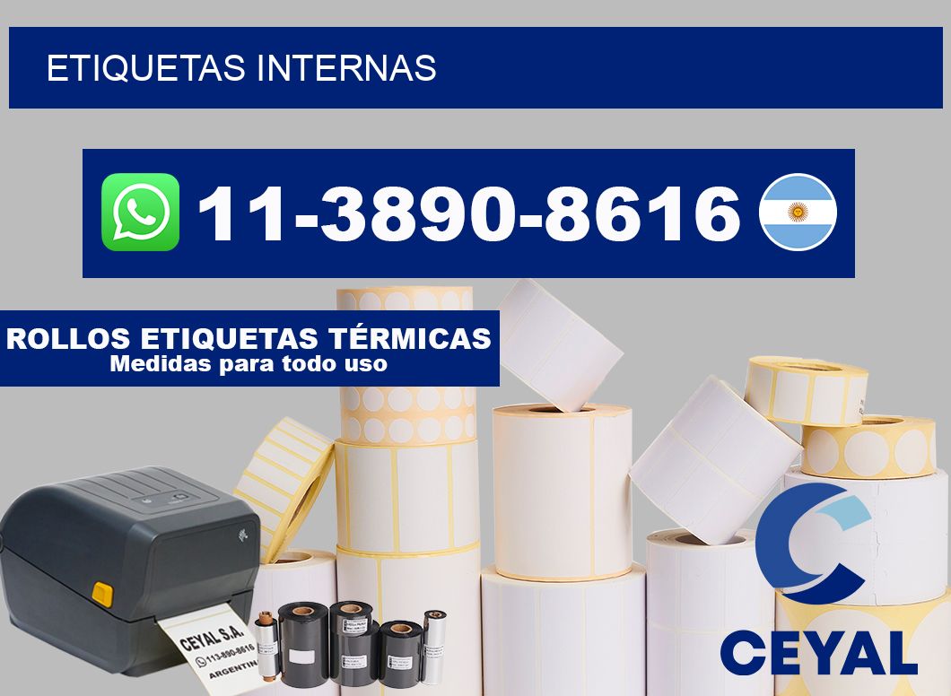 ETIQUETAS internas