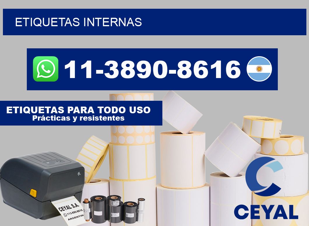 ETIQUETAS internas