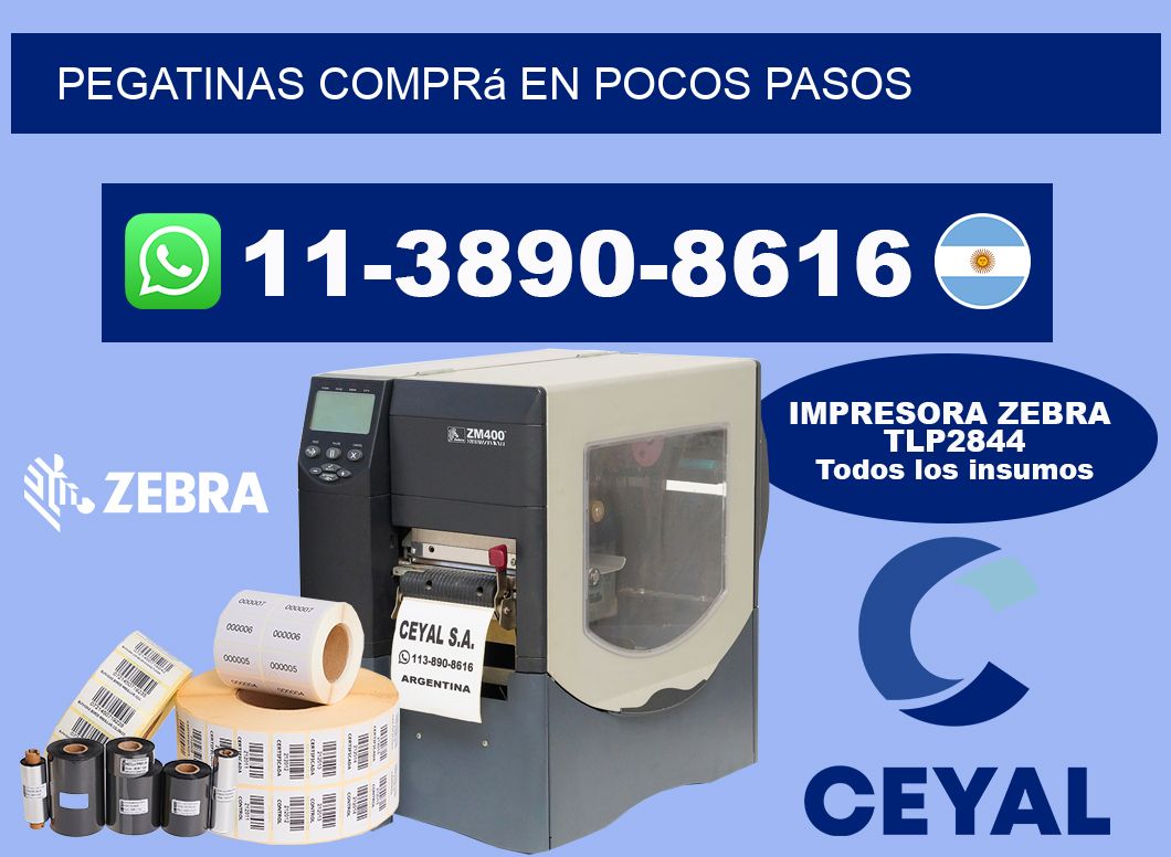 PEGATINAS Comprá en pocos pasos