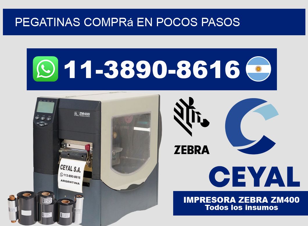 PEGATINAS Comprá en pocos pasos
