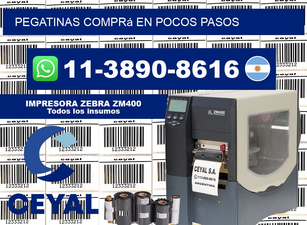 PEGATINAS Comprá en pocos pasos