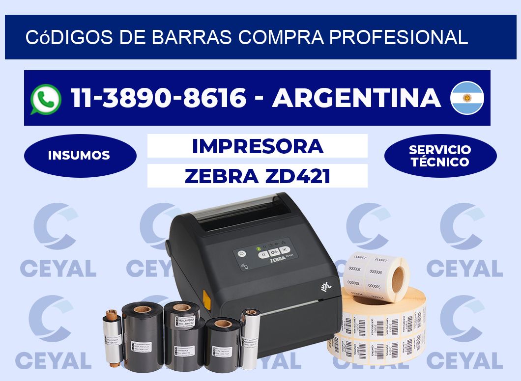 códigos de barras Compra profesional