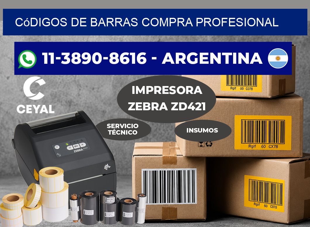 códigos de barras Compra profesional