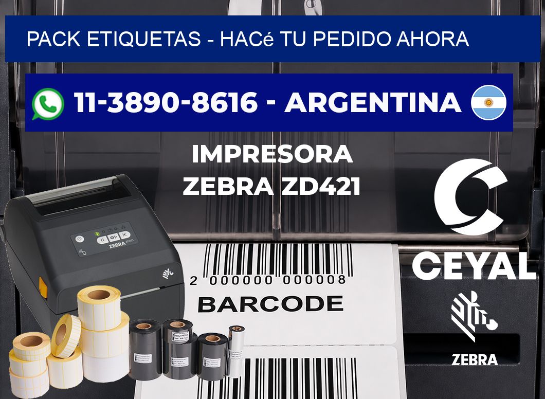 pack etiquetas - Hacé tu pedido ahora