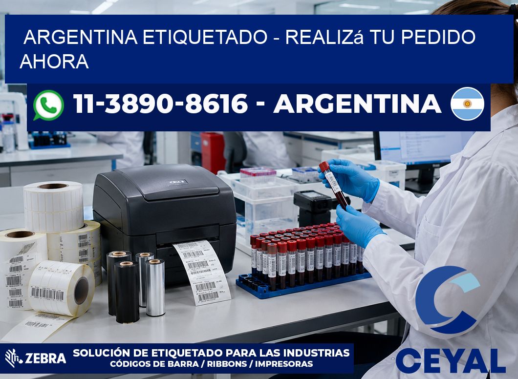 ARGENTINA ETIQUETADO - Realizá tu pedido ahora