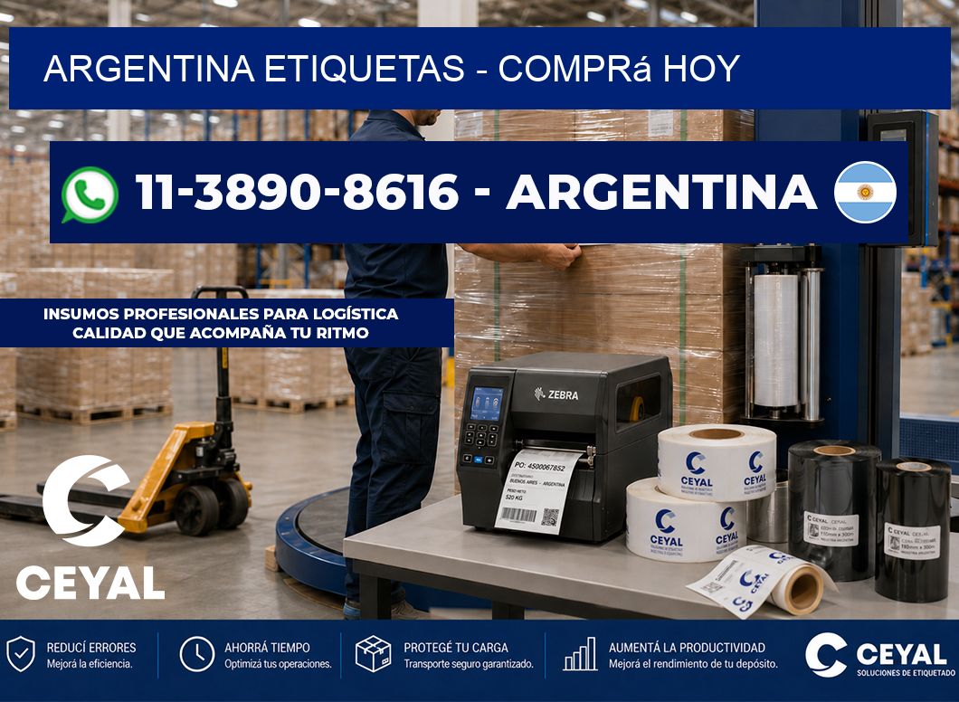 ARGENTINA ETIQUETAS - Comprá hoy