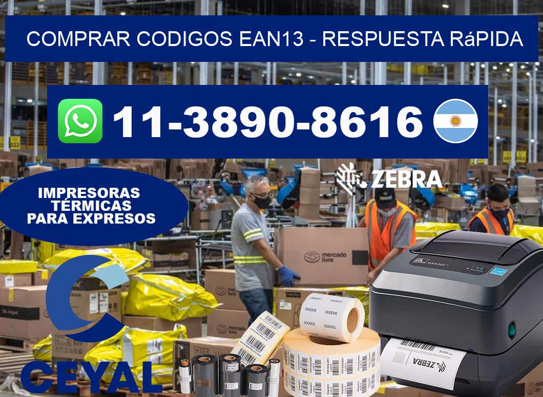 COMPRAR CODIGOS EAN13 - Respuesta rápida