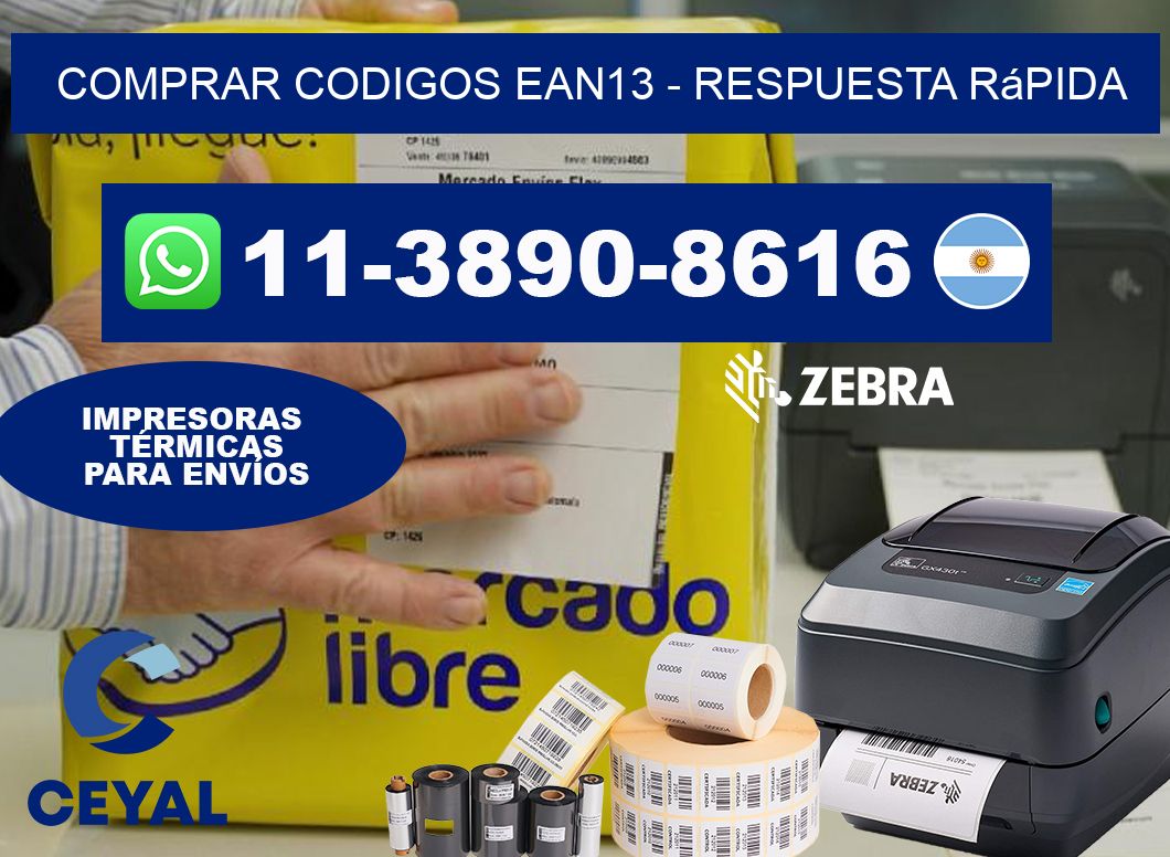 COMPRAR CODIGOS EAN13 – Respuesta rápida