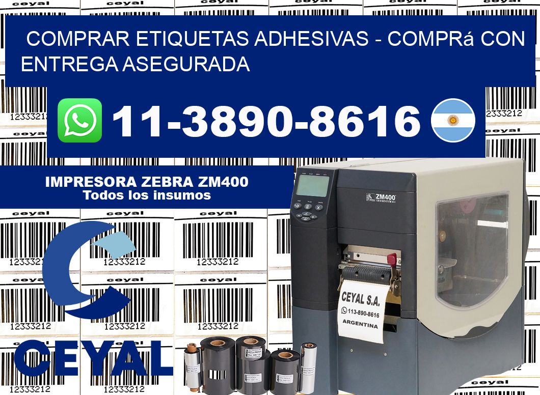 COMPRAR ETIQUETAS ADHESIVAS – Comprá con entrega asegurada