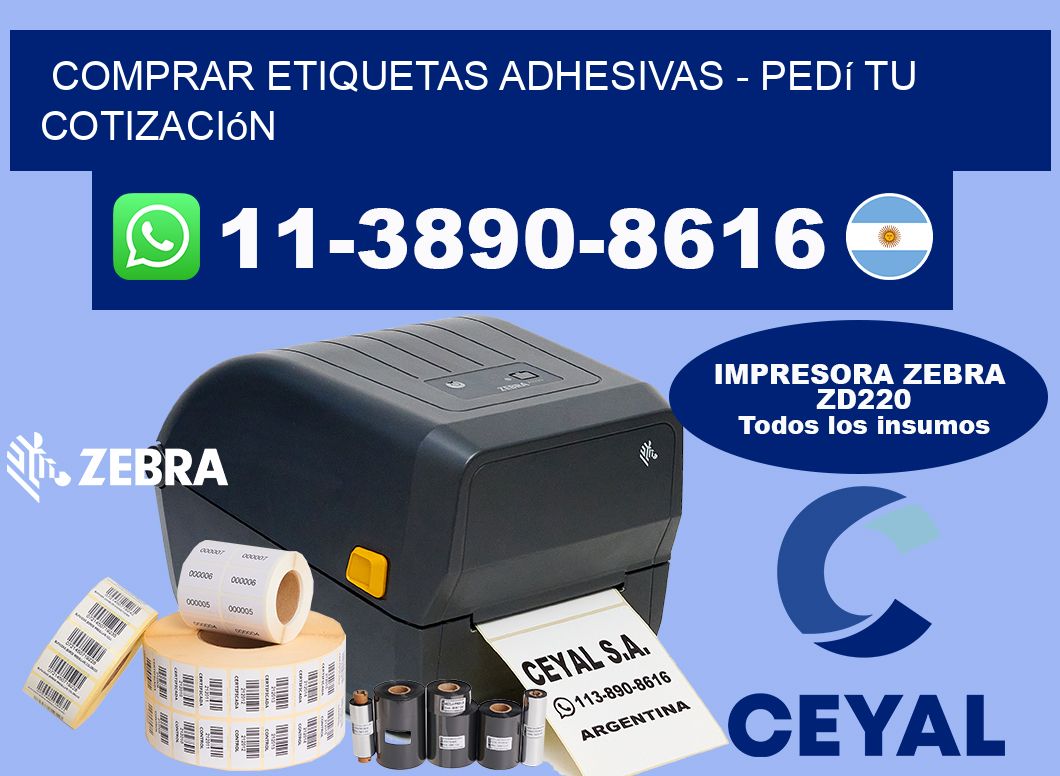COMPRAR ETIQUETAS ADHESIVAS - Pedí tu cotización