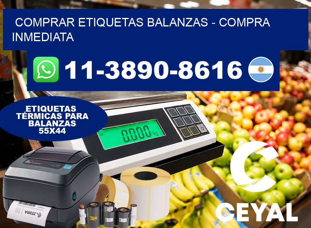 COMPRAR ETIQUETAS BALANZAS - Compra inmediata