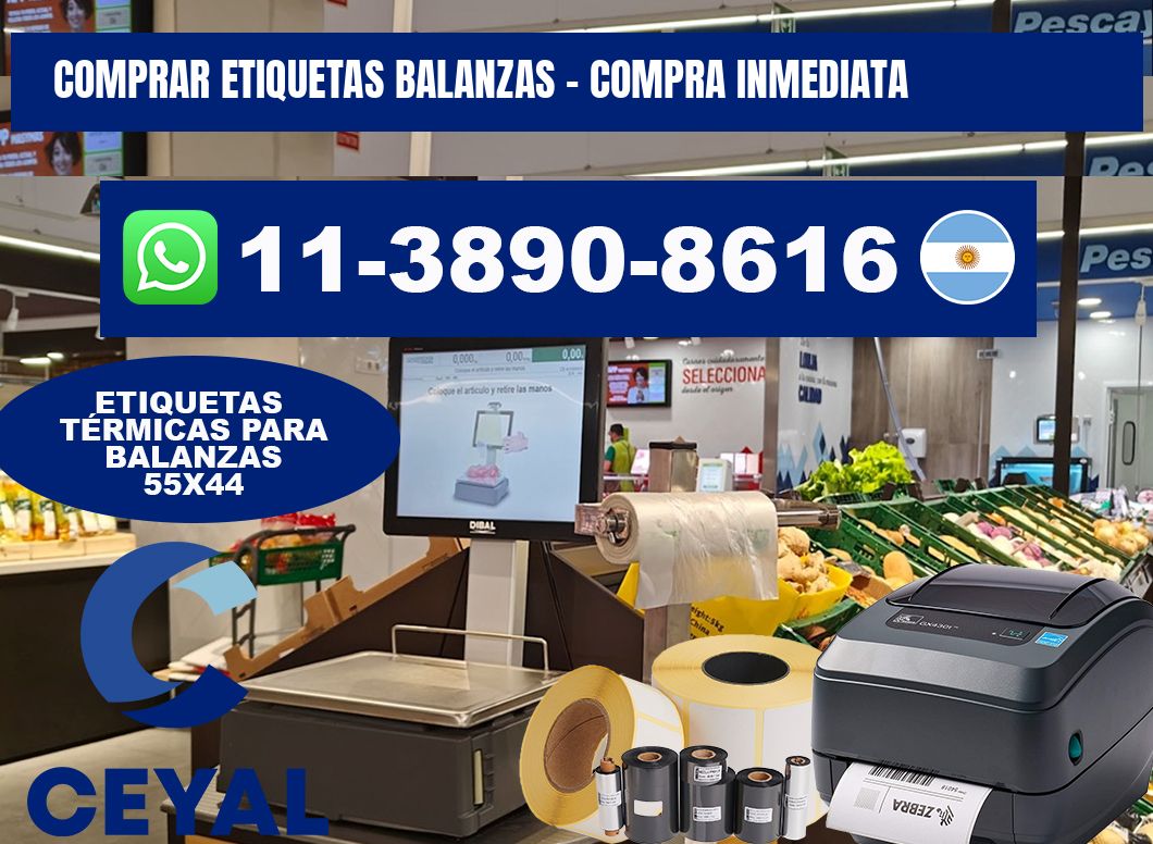 COMPRAR ETIQUETAS BALANZAS - Compra inmediata