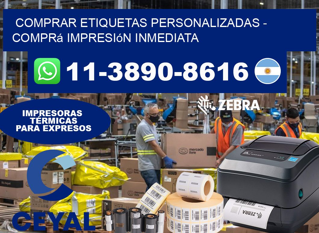 COMPRAR ETIQUETAS PERSONALIZADAS - Comprá impresión inmediata