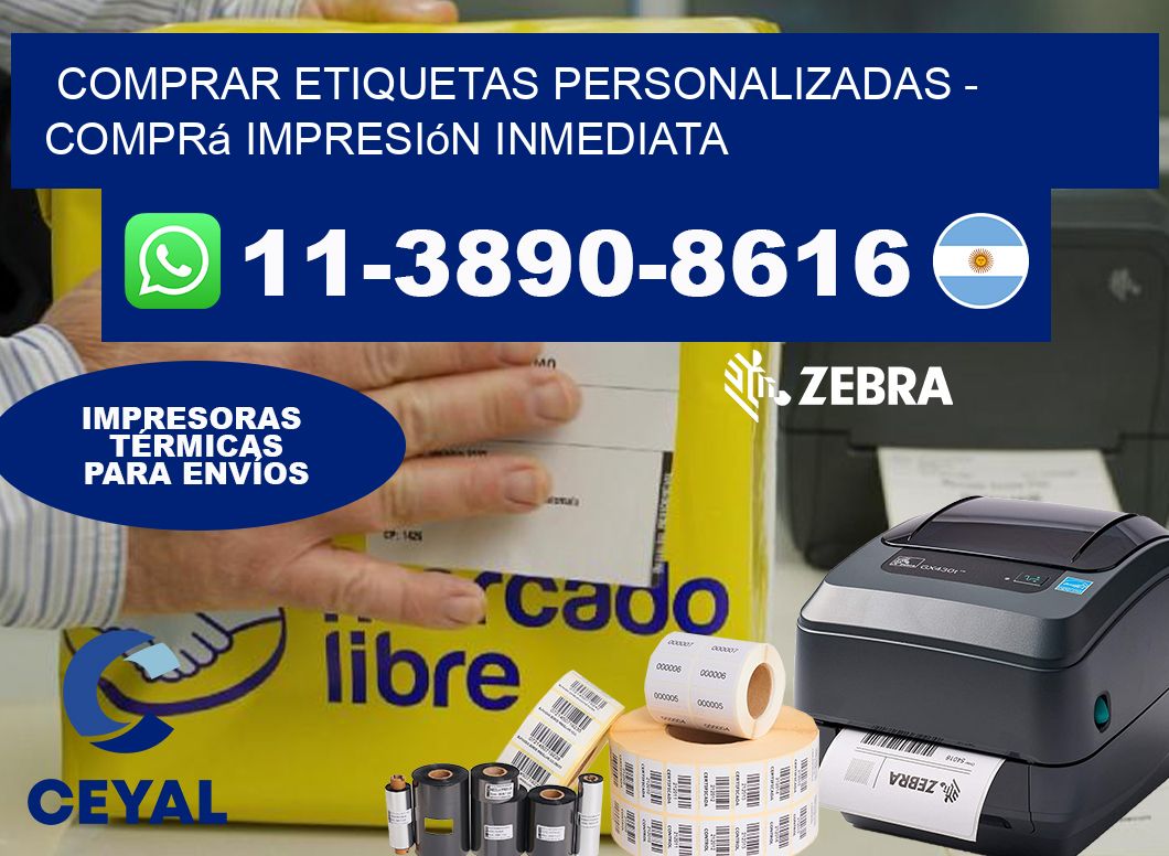 COMPRAR ETIQUETAS PERSONALIZADAS – Comprá impresión inmediata
