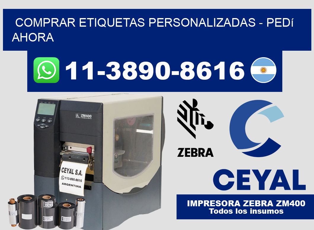 COMPRAR ETIQUETAS PERSONALIZADAS - Pedí ahora