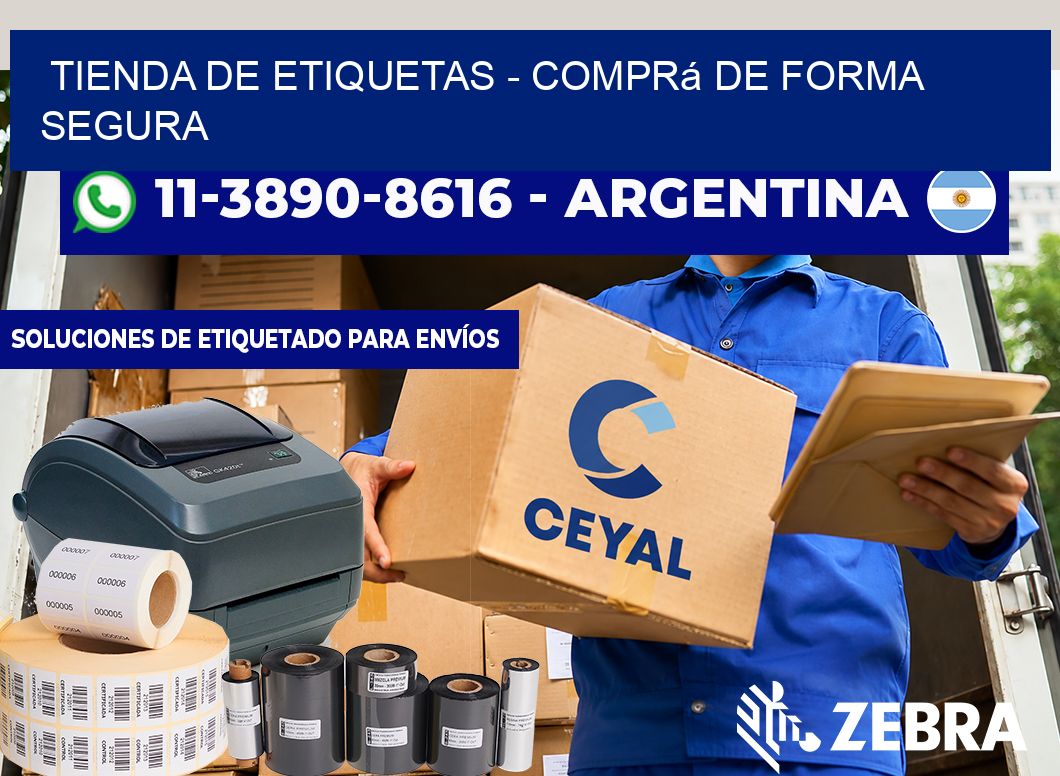 TIENDA DE ETIQUETAS - Comprá de forma segura