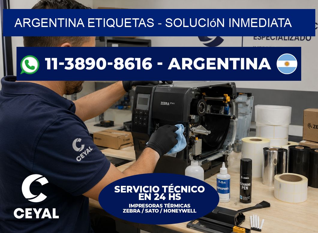 ARGENTINA ETIQUETAS - Solución inmediata