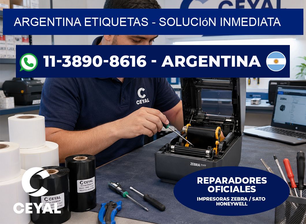 ARGENTINA ETIQUETAS - Solución inmediata