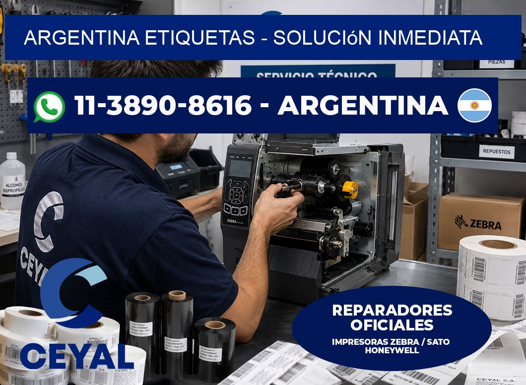 ARGENTINA ETIQUETAS – Solución inmediata