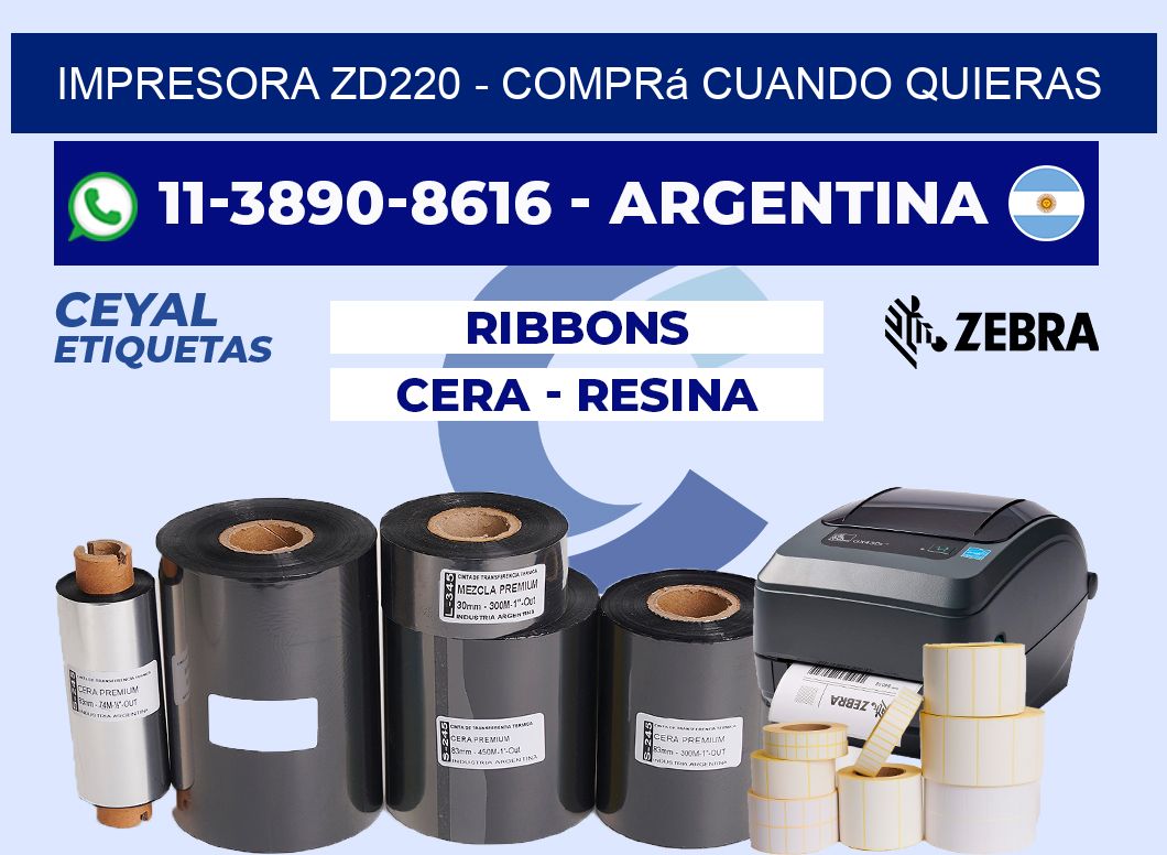 IMPRESORA ZD220 - Comprá cuando quieras