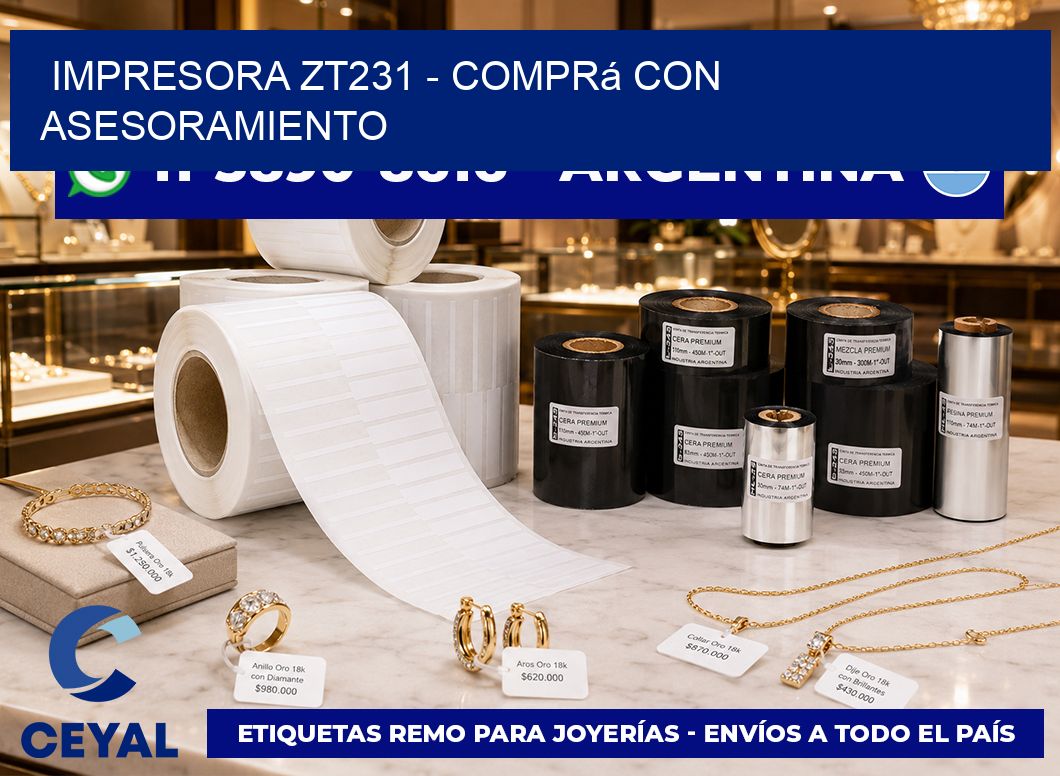 IMPRESORA ZT231 – Comprá con asesoramiento