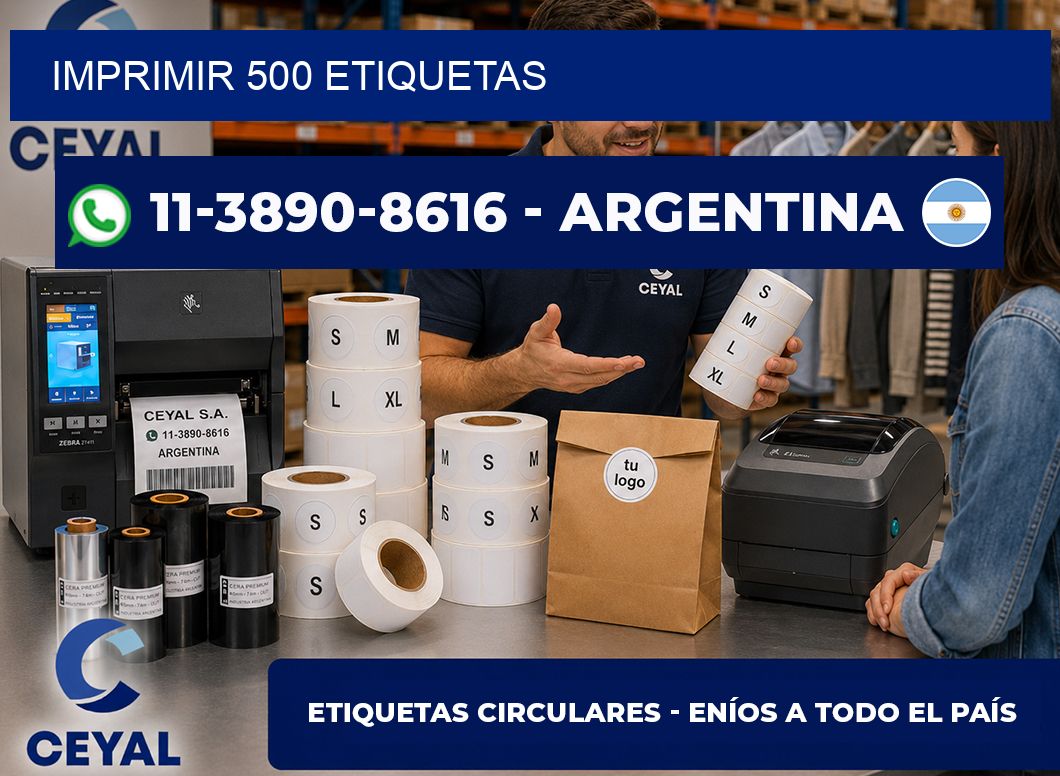 IMPRIMIR 500 ETIQUETAS