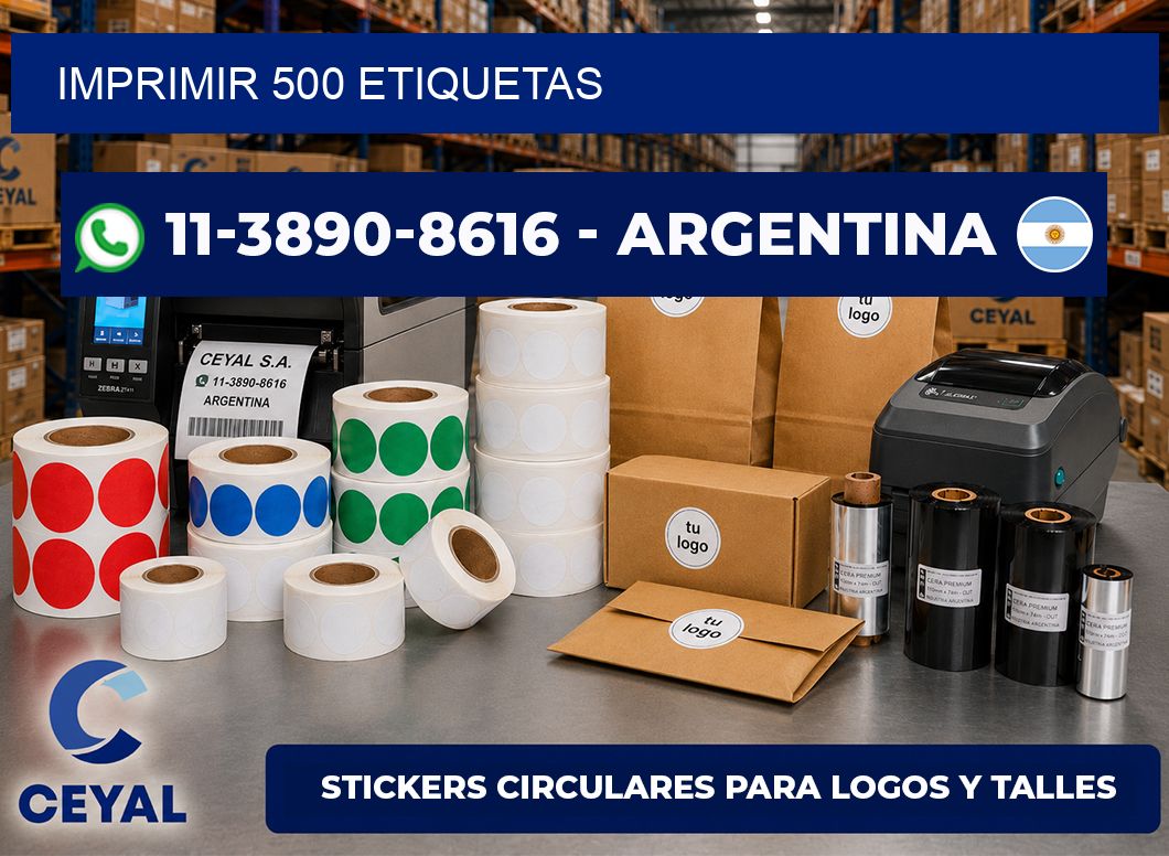 IMPRIMIR 500 ETIQUETAS