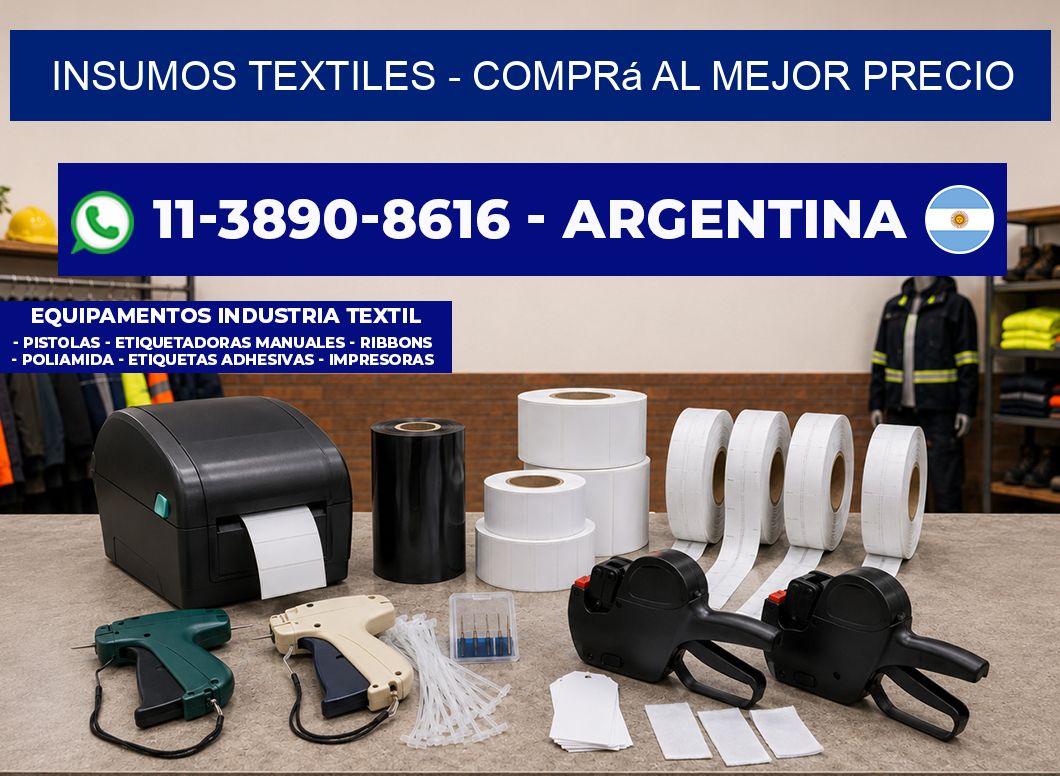 INSUMOS TEXTILES - Comprá al mejor precio