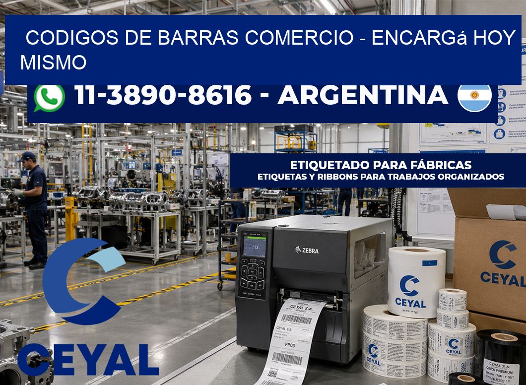 Codigos de barras comercio – Encargá hoy mismo