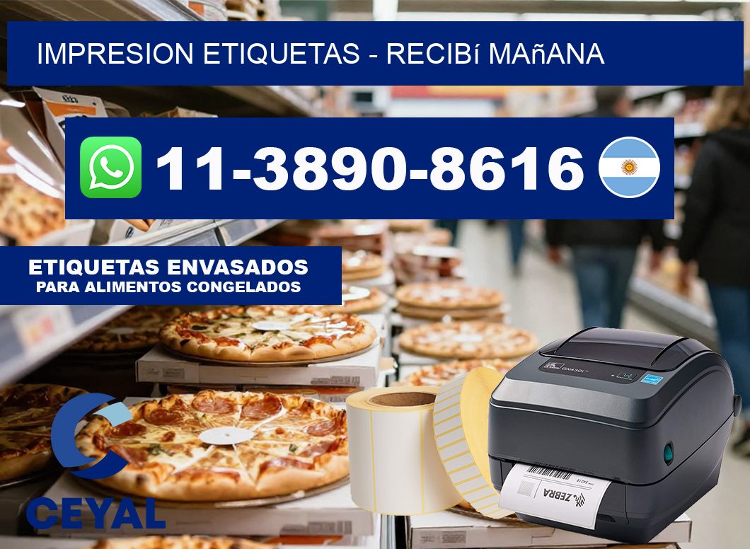 IMPRESION ETIQUETAS – recibí mañana
