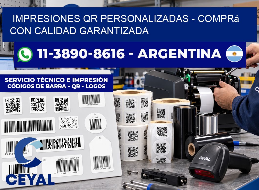 Impresiones QR Personalizadas - Comprá con calidad garantizada