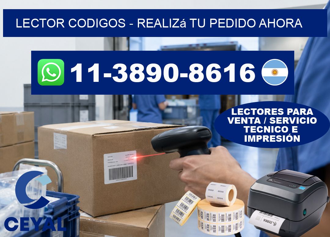LECTOR CODIGOS - Realizá tu pedido ahora