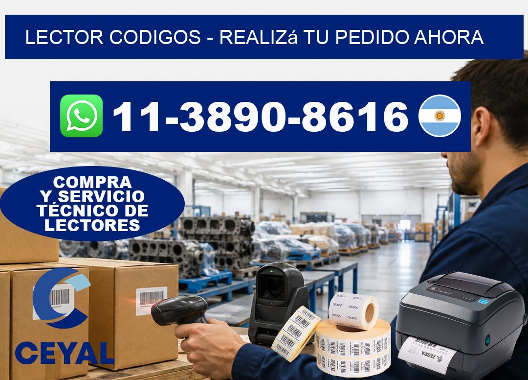 LECTOR CODIGOS – Realizá tu pedido ahora