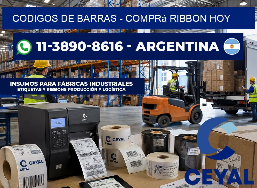 codigos de barras – Comprá ribbon hoy