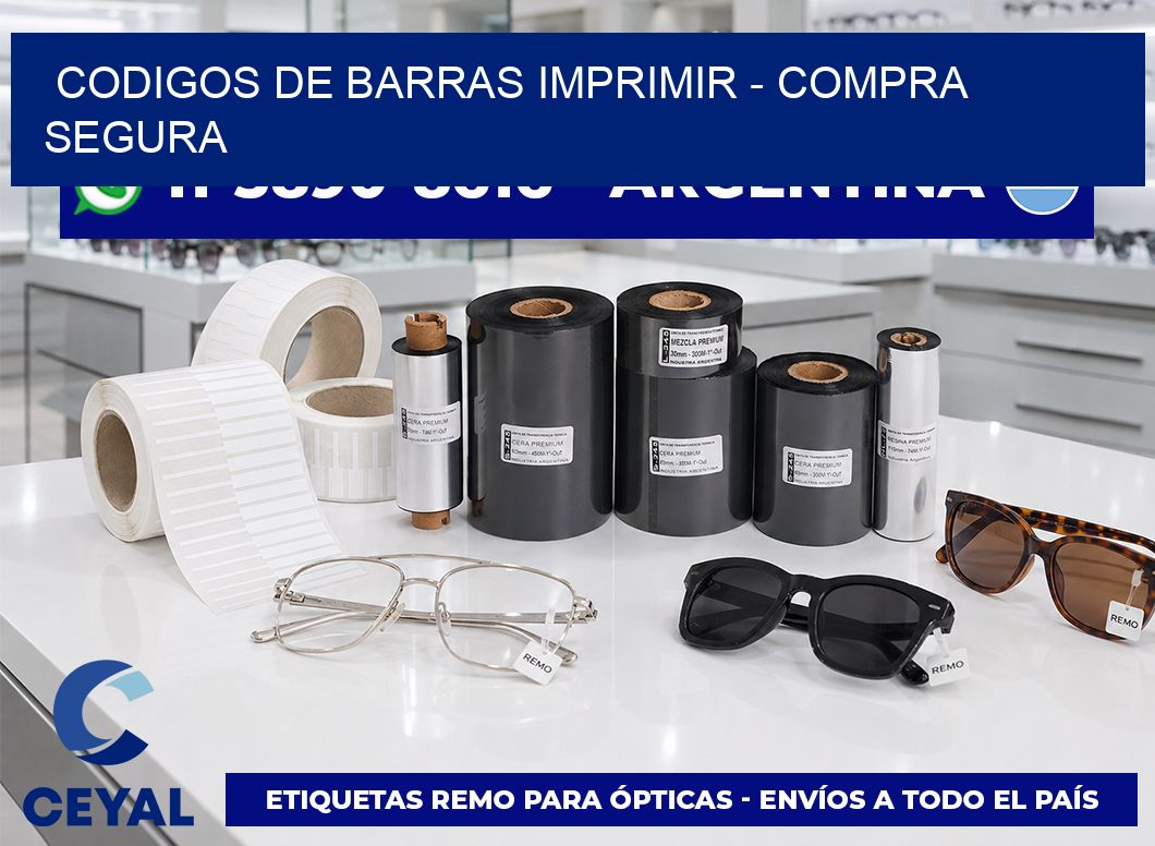 codigos de barras imprimir - Compra segura