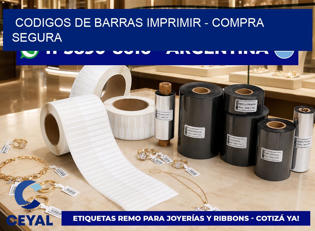 codigos de barras imprimir - Compra segura
