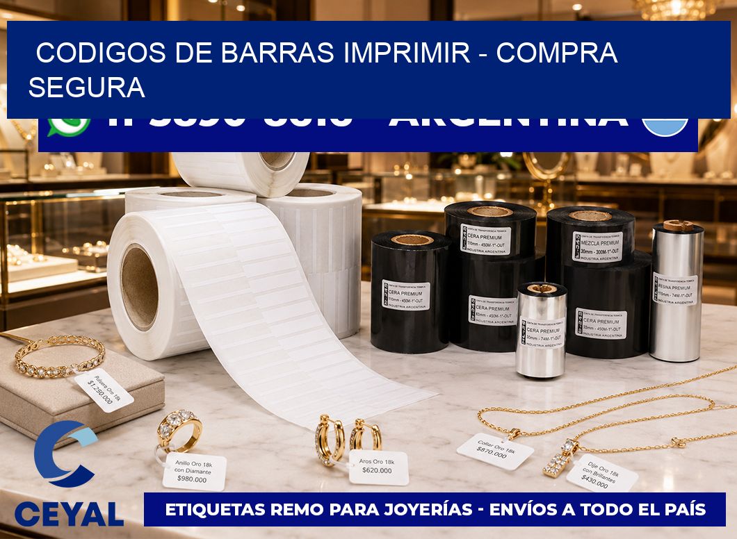 codigos de barras imprimir – Compra segura