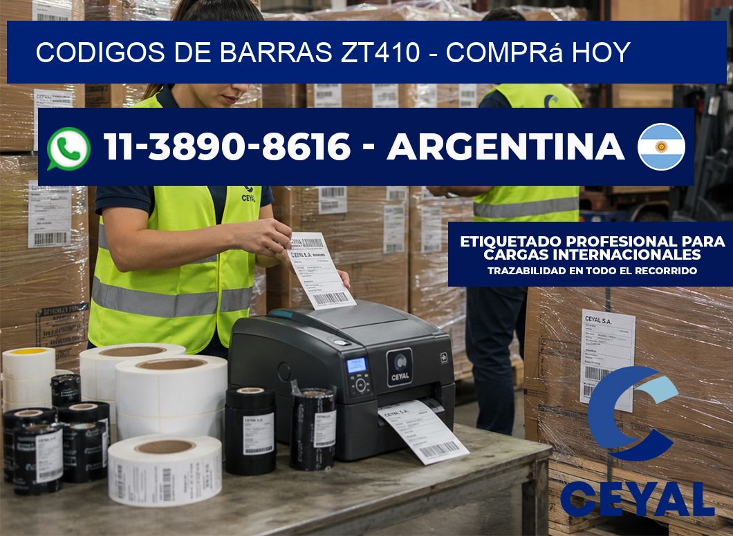 codigos de barras zt410 - Comprá hoy