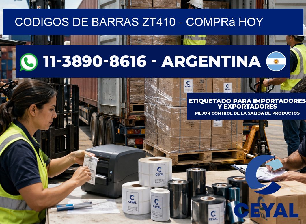 codigos de barras zt410 – Comprá hoy
