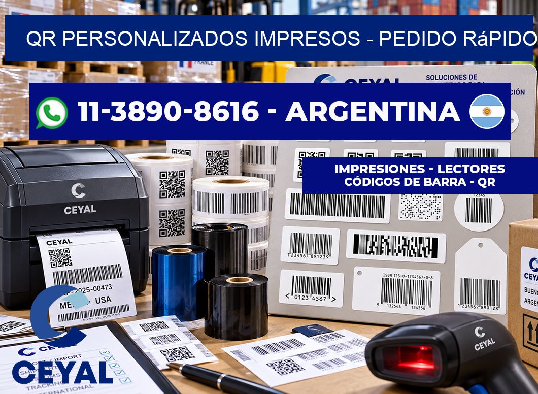 QR Personalizados Impresos – Pedido rápido